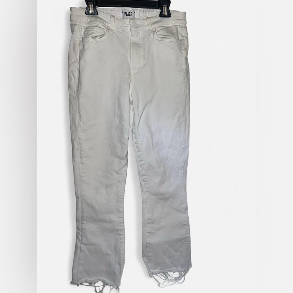 Paige Raw Hem Jeans